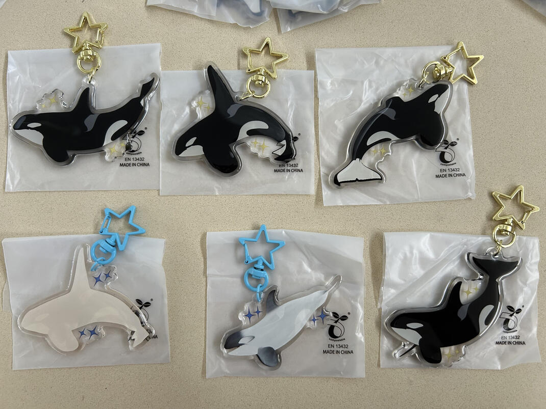 Orca Keychains